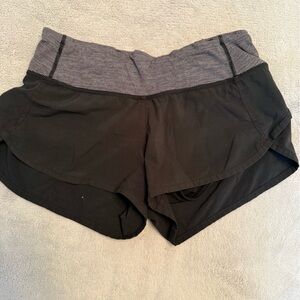 lululemon athletica Black Athletic Shorts